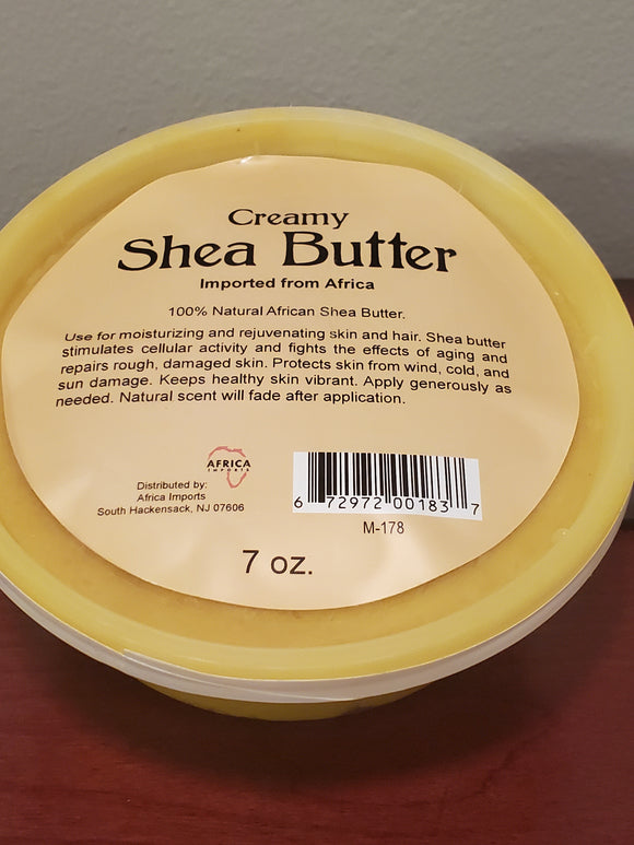 Creamy Shea Butter 7oz