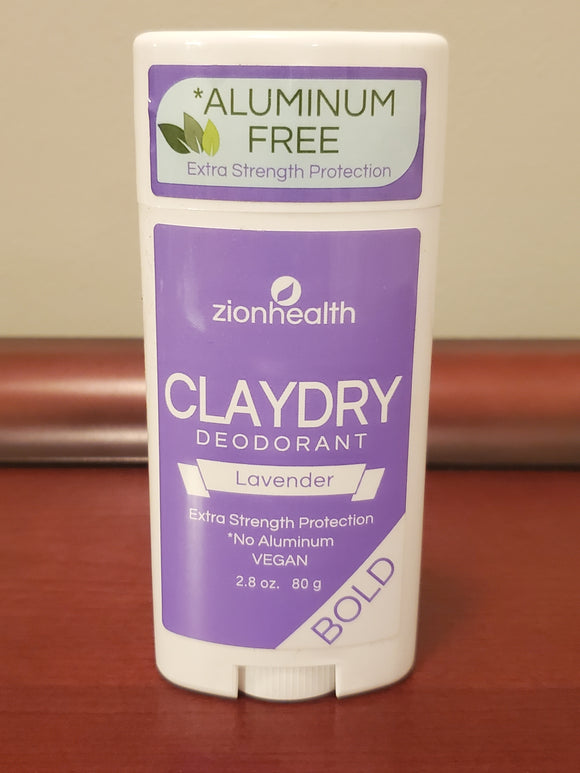 ClayDry Bold Deodorant Lavender