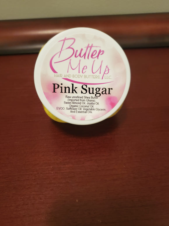 4oz Pink Sugar Whipped Shea Butter